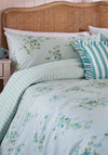 BLOSSOM PRINT COVER SET KS AQUA