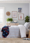 ELWOOD STRIPE COVER SET SB BLUE