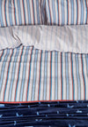 ELWOOD STRIPE COVER SET SB BLUE