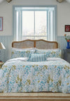 FOXGLOVE PRINT COVER SET SKS AQUA
