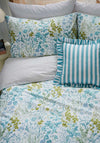 FOXGLOVE PRINT COVER SET SKS AQUA