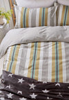 HUNTINGTON STRIPE COVER SET SB AMBER