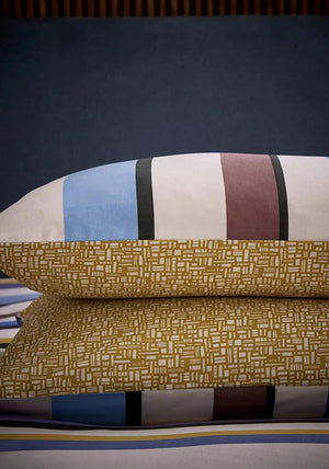 Helena Springfield Loft Living Juna Duvet Cover Set, Blue Multi
