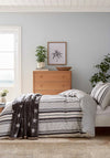 BEACH HOUSE STRIPE COVER SET KS