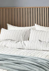 WAFFLE STRIPE COVER  KS GREEN