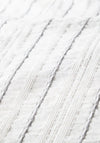 WAFFLE STRIPE COVER  KS GREEN