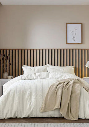 WAFFLE STRIPE COVER  LIN SKS