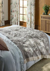 Historic Royal Palaces Marlbrook Floral Throw, Natural