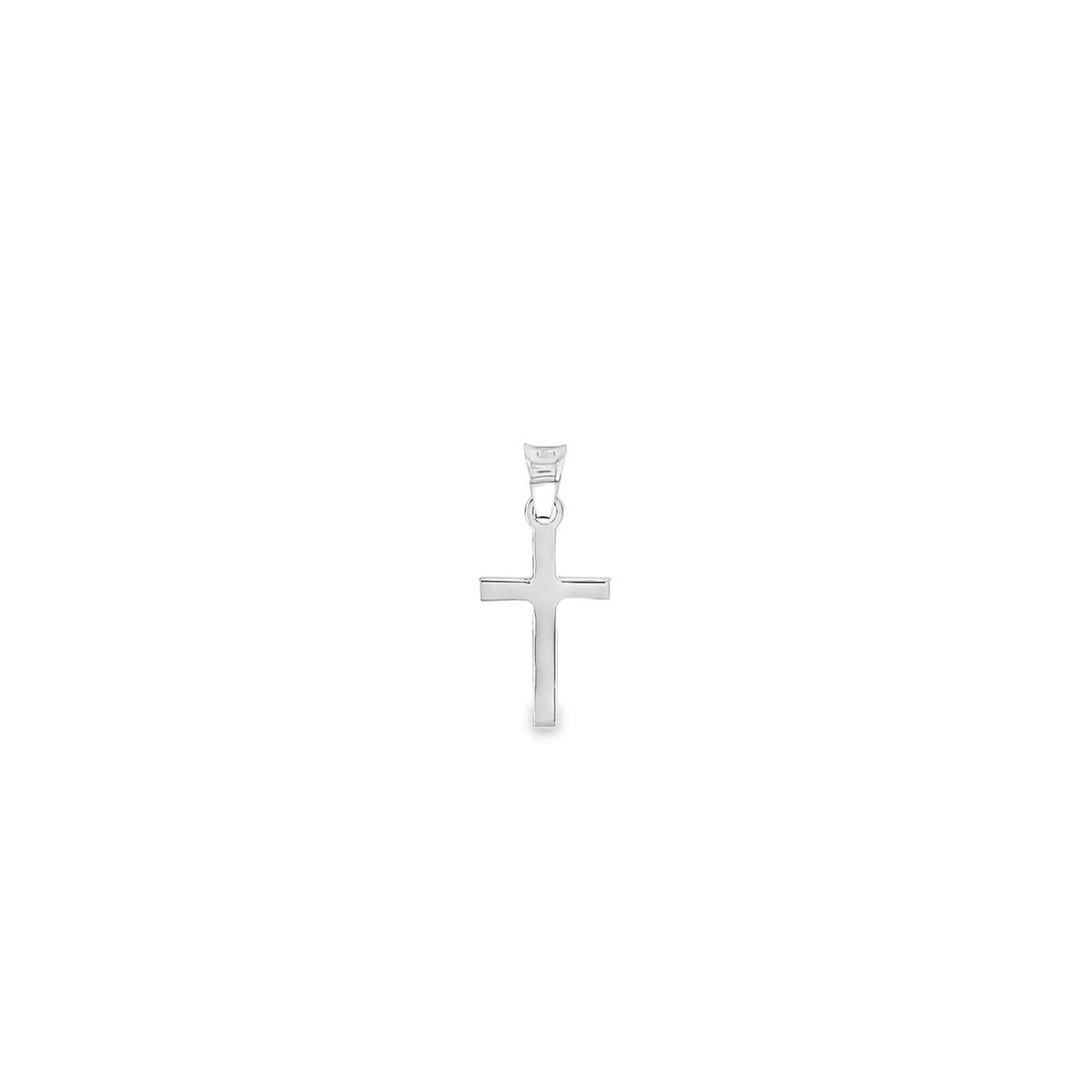Kurate Holy Communion & Confirmation Small Cross Necklace, Silver