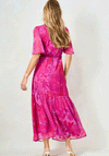 McElhinneys X Hope & Ivy Caoimhe Floral Wrap Dress, Pink