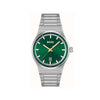 Hugo Boss Men’s Candor Green Dial Watch, Silver