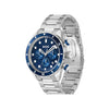 Hugo Boss Men’s Chronomatrix Watch, Silver & Blue