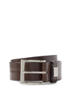 Hugo Boss Connio Leather Belt, Brown