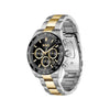 Hugo Boss Men’s Hero 2.0 Chronograph Watch, Silver & Black