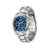 Hugo Boss Men’s Hero 2.0 Chronograph Watch, Silver & Blue