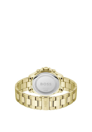 Hugo Boss Mens 1514059 Sport Lux Watch, Gold