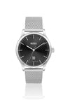 Hugo Boss Mens 1514066 Business Watch, Silver