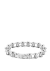 Hugo Boss Men’s Cycle Chain Bracelet, Silver