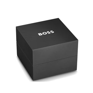 Hugo Boss Men’s Candor Blue Dial Watch, Silver
