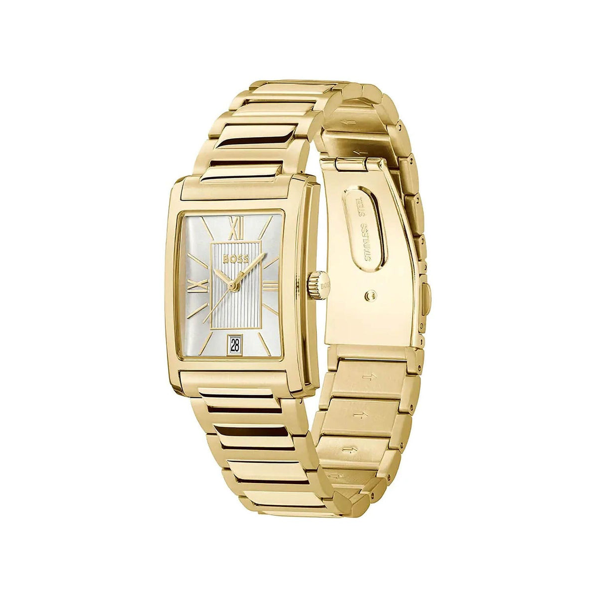 Hugo Boss Men’s Principle Dress Watch, Gold