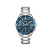 Hugo Boss Men’s Runner Watch, Silver & Dark Blue