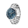 Hugo Boss Men’s Runner Watch, Silver & Dark Blue