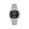 Hugo Boss Men’s Stratus Chronograph Watch, Silver & Black