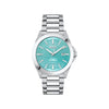 Hugo Boss Men’s Strike Light Blue Dial Watch, Silver