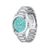 Hugo Boss Men’s Strike Light Blue Dial Watch, Silver