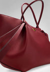 Guess Allegra Girlfriend Faux Leather Tote Bag, Red
