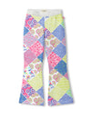 Hatley Girls Patch Work Flares, Multi