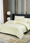 Home Interiors Luxury Hotel Collection 6 Piece Duvet Cover Set, Ivory