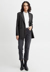 ICHI Kate Long Blazer, Black