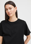 ICHI Basic Crew Neck T-Shirt, Black