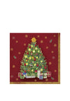 FESTIVE TREE RED