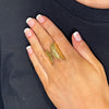 Serafina Collection Geometric Textured Ring, Gold