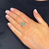 Serafina Collection Turquoise Gem Adjustable Ring, Gold