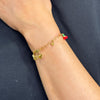 Serafina Collection Cherry Charm Bracelet, Gold