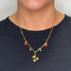 Serafina Collection Cherry Charm Necklace, Gold