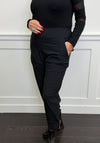Naya Cuff Legged Trousers, Black
