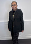 Lola Casademunt Hood Insert Blazer, Black