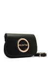 Valentino Moses Flapover Crossbody Bag, Black