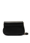 Valentino Moses Flapover Crossbody Bag, Black