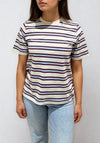 Vero Moda Mika Striped T-Shirt, Cream