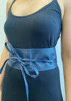 Serafina Collection Wrap Around Waist Belt, Navy