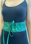 Serafina Collection Wrap Around Waist Belt, Green