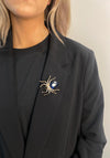 Serafina Collection Embellished Spider Brooch, Gold