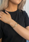 Serafina Collection Pavé Pendant Chain Bracelet, Gold