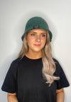Serafina Collection Crochet Flare Hat, Green