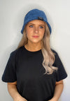 Serafina Collection Crochet Flare Hat, Blue